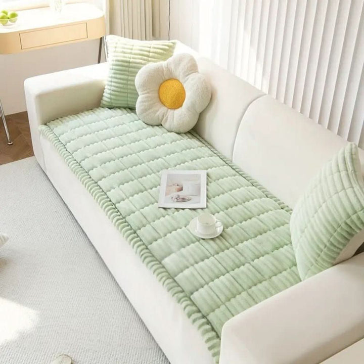 Luksuriøs Plüschbezug for sofaer