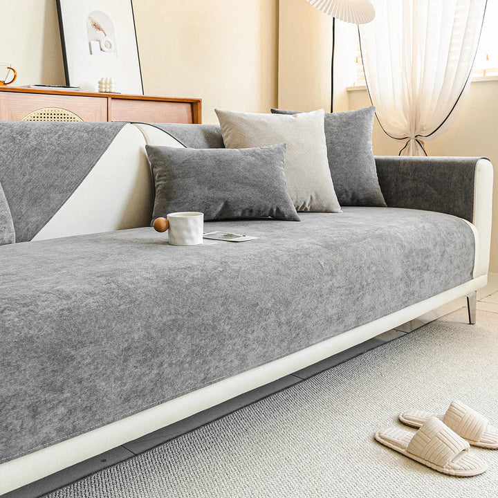Skanto | SofaShield Luxe Anti-Scratch Sofa Protectors – Kr ripebestandig Chenille beskyttelse for kjæledyr