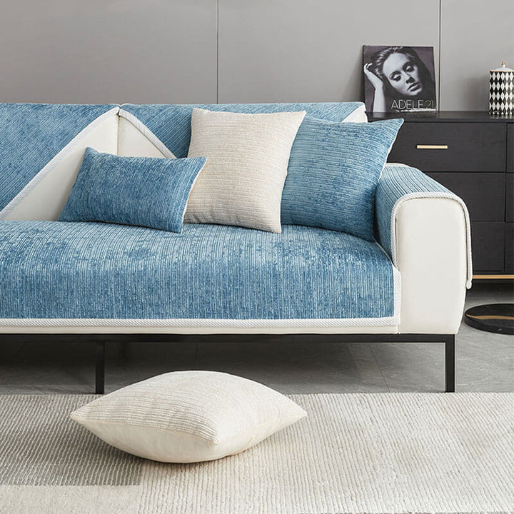 Skanto | SofaShield Luxe Anti-klor Sofa Deksel – Klorbestandig Chenille Beskyttelse for Kjæledyr