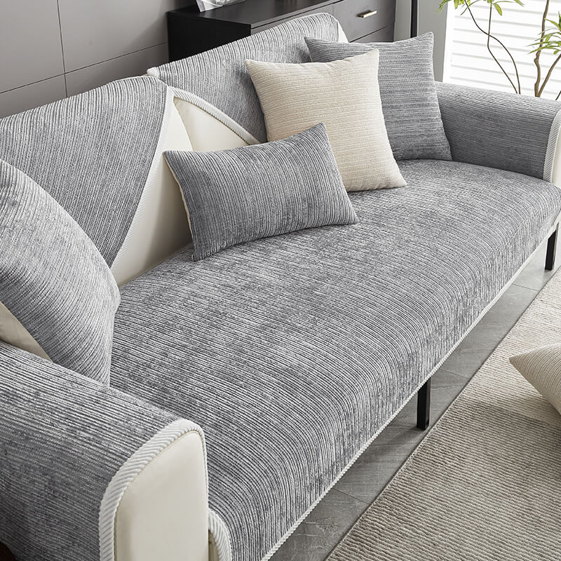 Skanto | SofaShield Luxe Anti-klor Sofa Deksel – Klorbestandig Chenille Beskyttelse for Kjæledyr