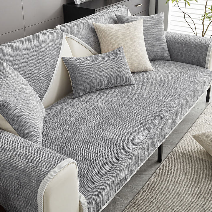 Skanto | SofaShield Luxe Anti-klor Sofa Deksel – Klorbestandig Chenille Beskyttelse for Kjæledyr