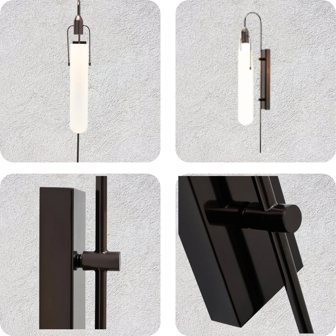 Skanto | Industriell Glassvegglampe