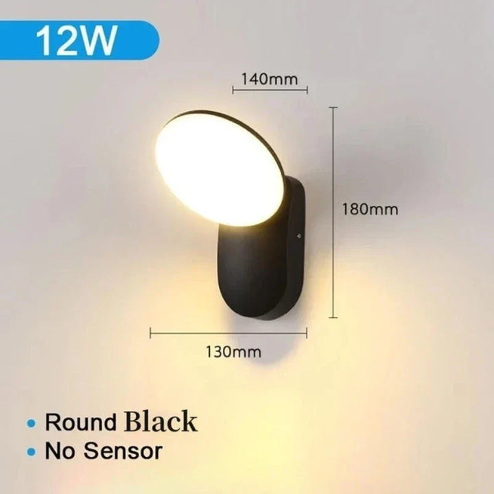 SecureLight – LED utelampe med bevegelsessensor | Vanntett & energieffektiv