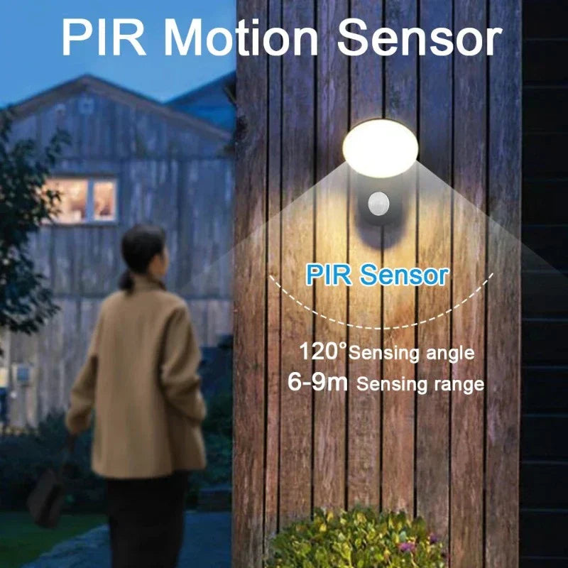 SecureLight – LED utelampe med bevegelsessensor | Vanntett & energieffektiv