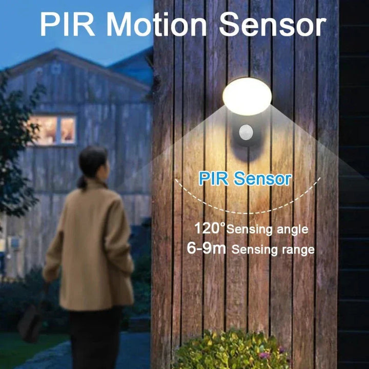 SecureLight – LED utelampe med bevegelsessensor | Vanntett & energieffektiv