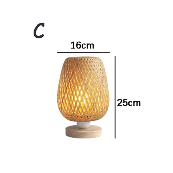 RetroBambooCraft - Vintage Bamboo Håndlagde Lamper | Skanto