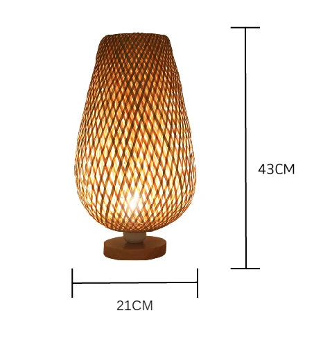 RetroBambooCraft - Vintage Bamboo Håndlagde Lamper | Skanto