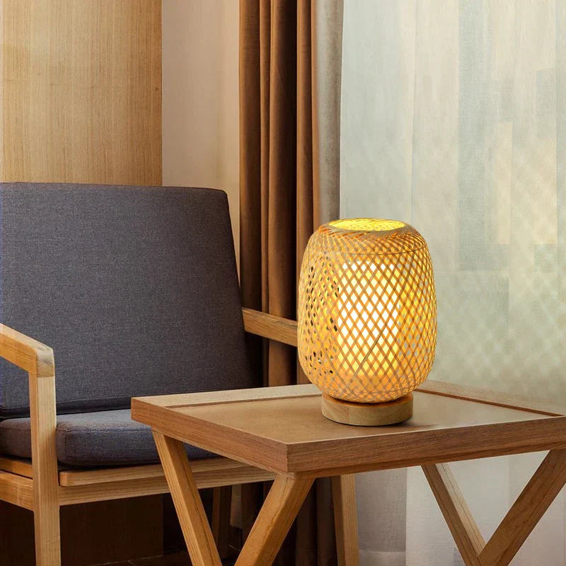 RetroBambooCraft - Vintage Bamboo Håndlagde Lamper | Skanto