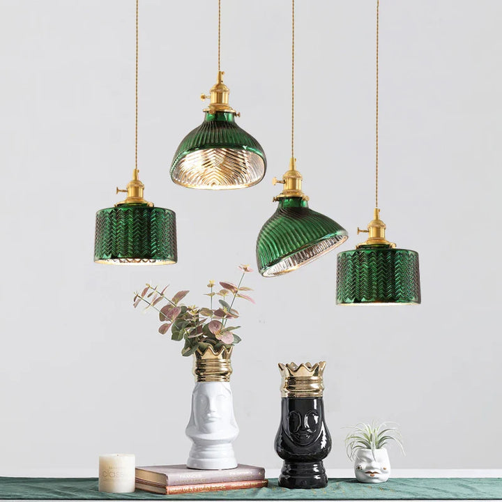 Kreative vintage hengelamper i glass – retro taklampe i industriell design | Skanto