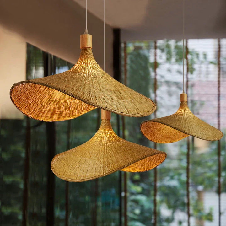 Skanto | Hengende lampe laget av bambus