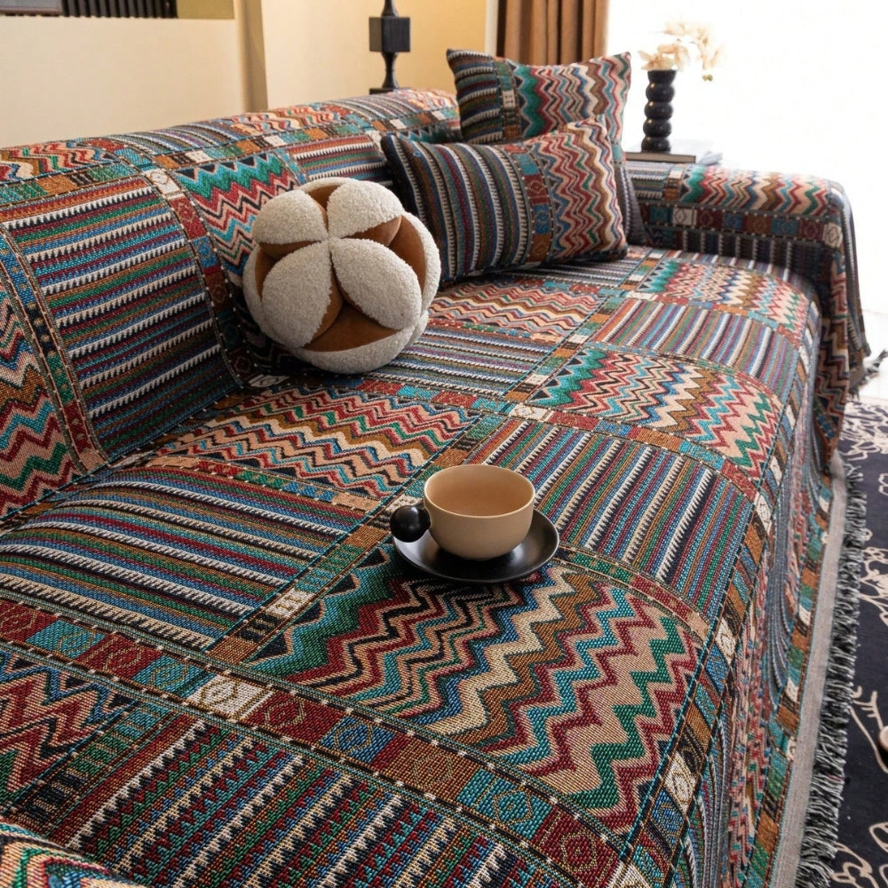 Skanto | Aurora Stripes Boho Sofa Cover