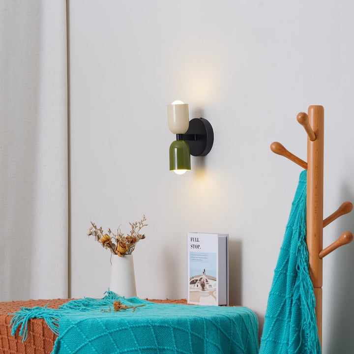 Skanto | Vegglampe Moderne Dobbel Glass Vegglampe