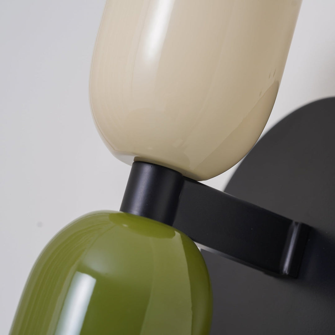 Skanto | Vegglampe Moderne Dobbel Glass Vegglampe