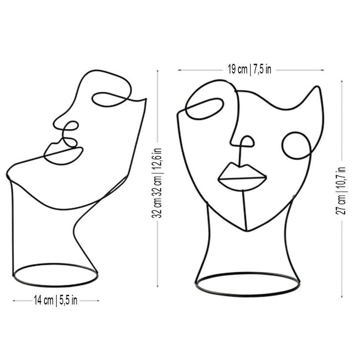 Visage Sculpture | Skanto