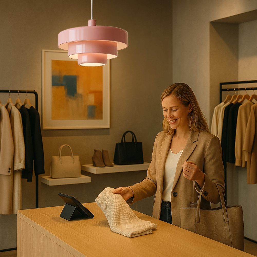 Skanto | TimelessGlow Vintage Pendellampe – Varm LED Ambient Belysning Med Industriell Karakter