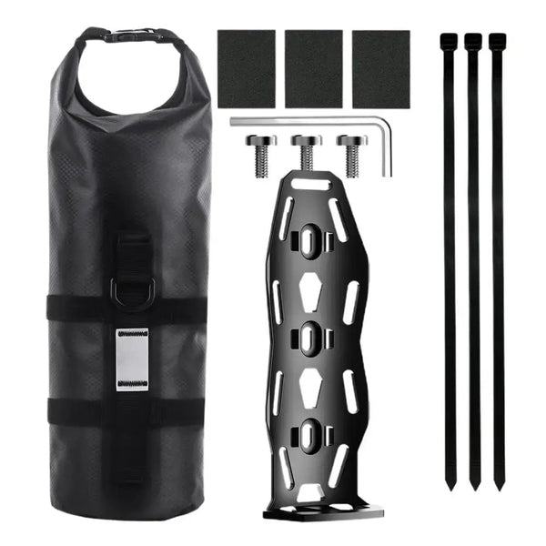 Skanto | Vanntette Front Gaffel Sykkelvesker – 5-7L Pannier Sett for Lange Turer & Bikepacking