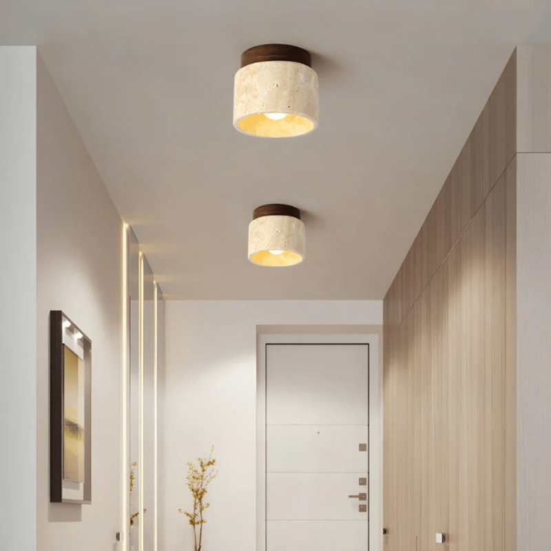 Skanto | Minimalistisk LED-lampe laget av tre for en rolig atmosfære