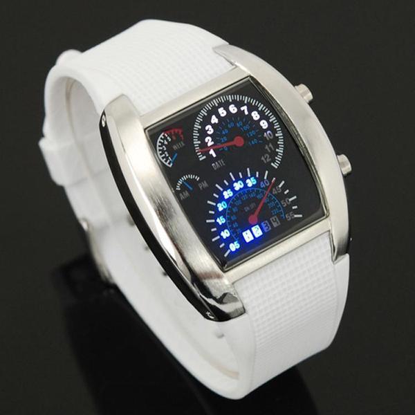 Rennuhr LED Digital Sport Watch with Strap | Skanto