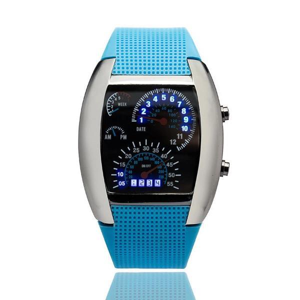 Rennuhr LED Digital Sport Watch with Strap | Skanto
