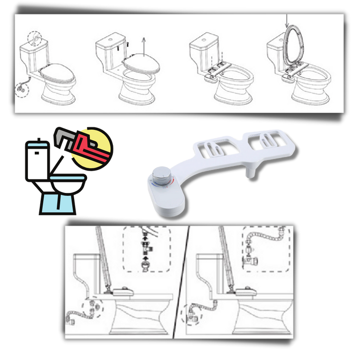 Bidet toalettfeste