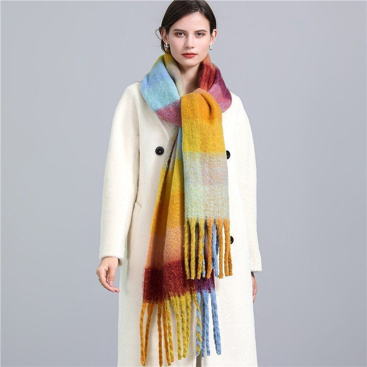 CosyPlaid skjerf – Varm, Trendy Vinterstil Skanto