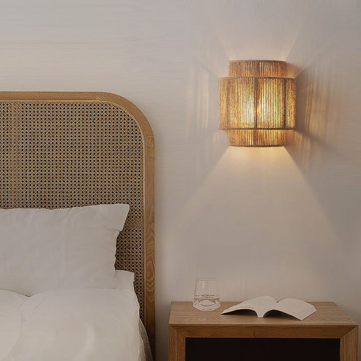Vintage LED-lampe - Bohemsk enger - Naturlig preg | Skanto