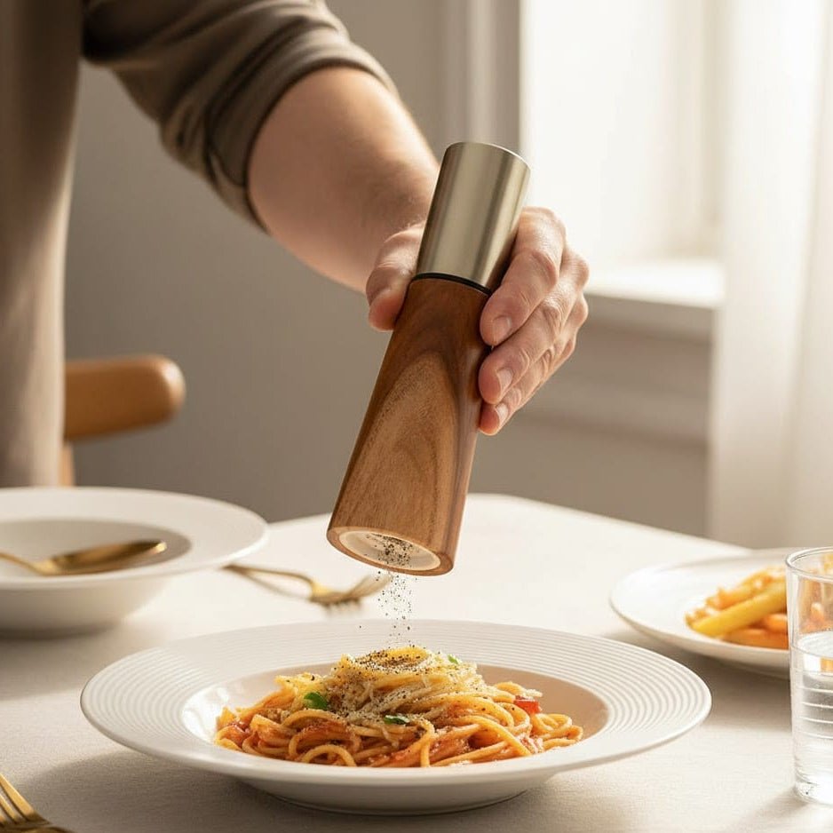 Skanto | Elegant salt- og pepperkvernsett laget av tre