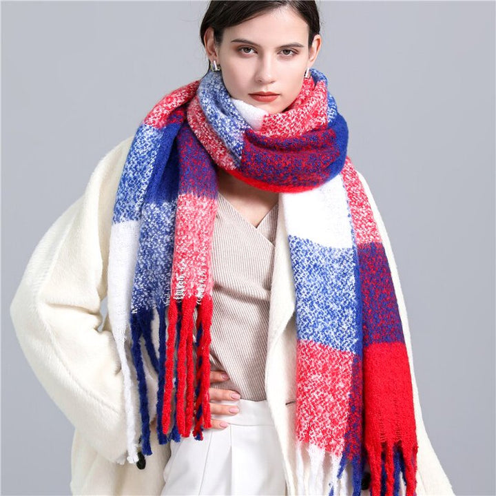 CosyPlaid skjerf – Varm, Trendy Vinterstil Skanto
