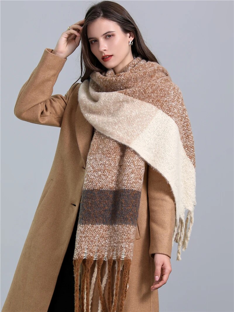 CosyPlaid skjerf – Varm, Trendy Vinterstil Skanto