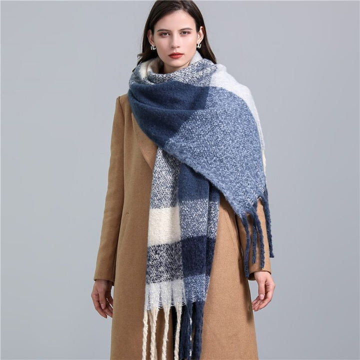 CosyPlaid skjerf – Varm, Trendy Vinterstil Skanto