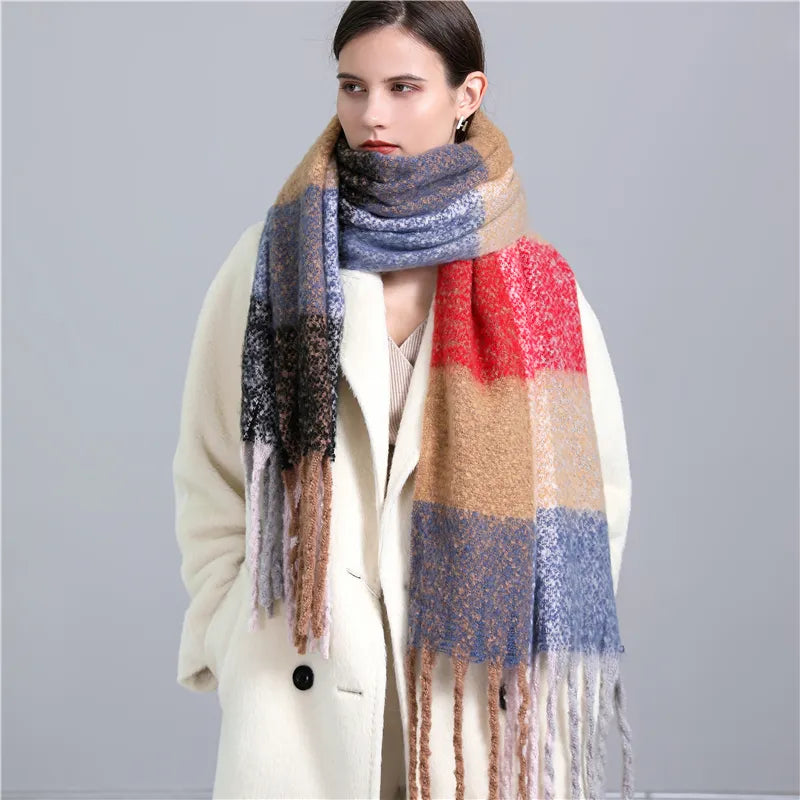 CosyPlaid skjerf – Varm, Trendy Vinterstil Skanto