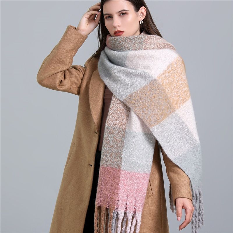 CosyPlaid skjerf – Varm, Trendy Vinterstil Skanto