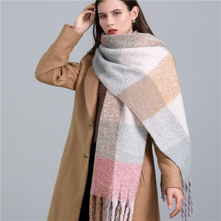 CosyPlaid skjerf – Varm, Trendy Vinterstil Skanto