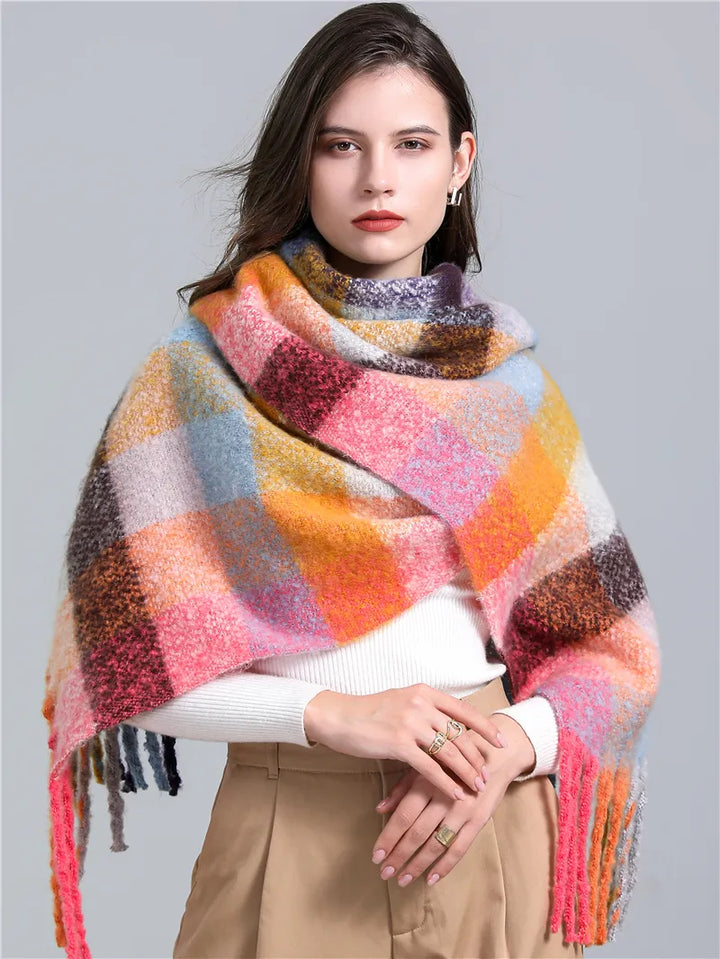 CosyPlaid skjerf – Varm, Trendy Vinterstil Skanto