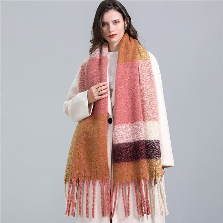 CosyPlaid skjerf – Varm, Trendy Vinterstil Skanto