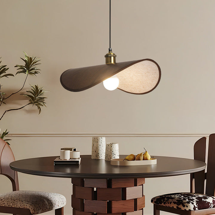 Wabi-Sabi-Blumen-Pendelleuchte for moderne minimalistiske Interieurs