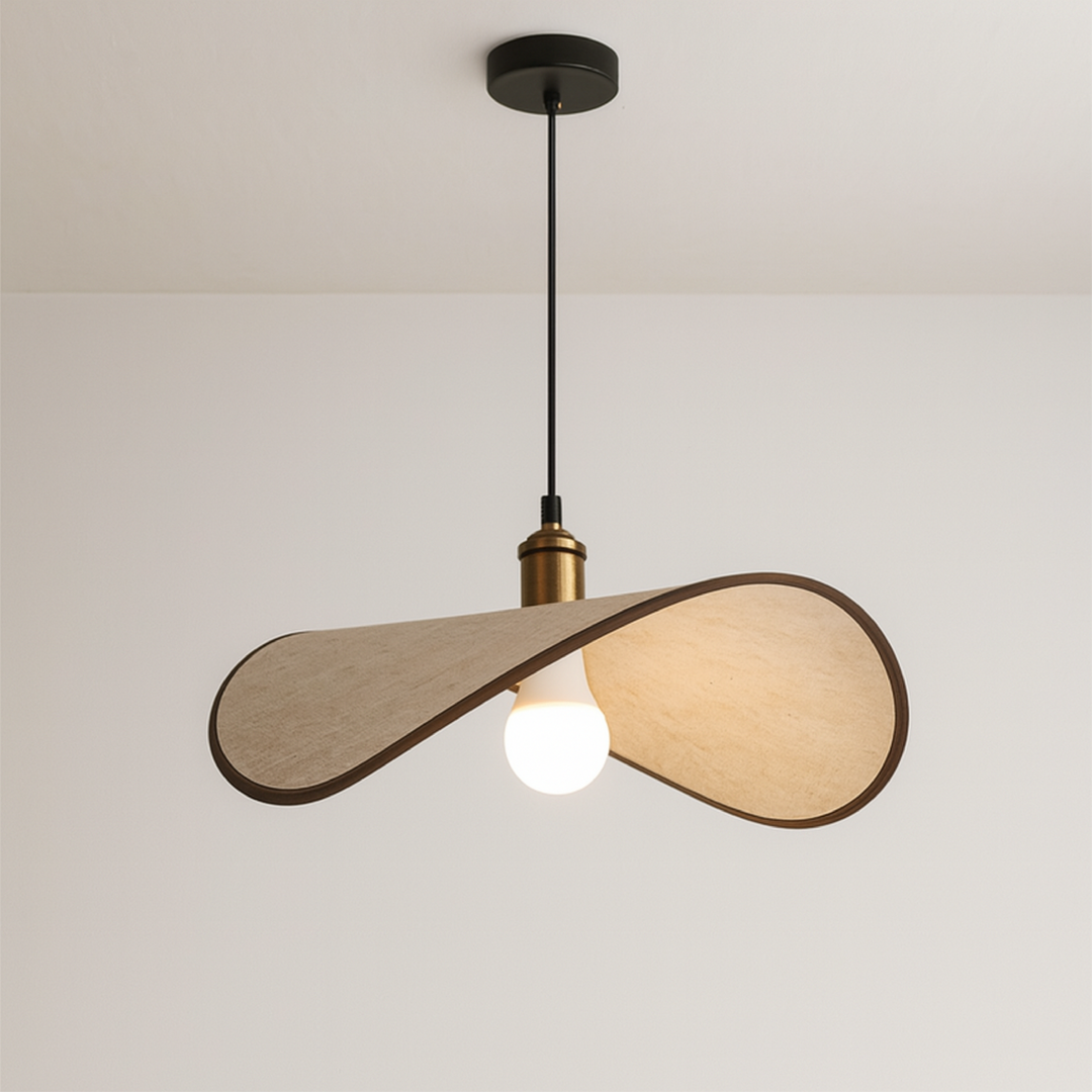 Wabi-Sabi-Blumen-Pendelleuchte for moderne minimalistiske Interieurs