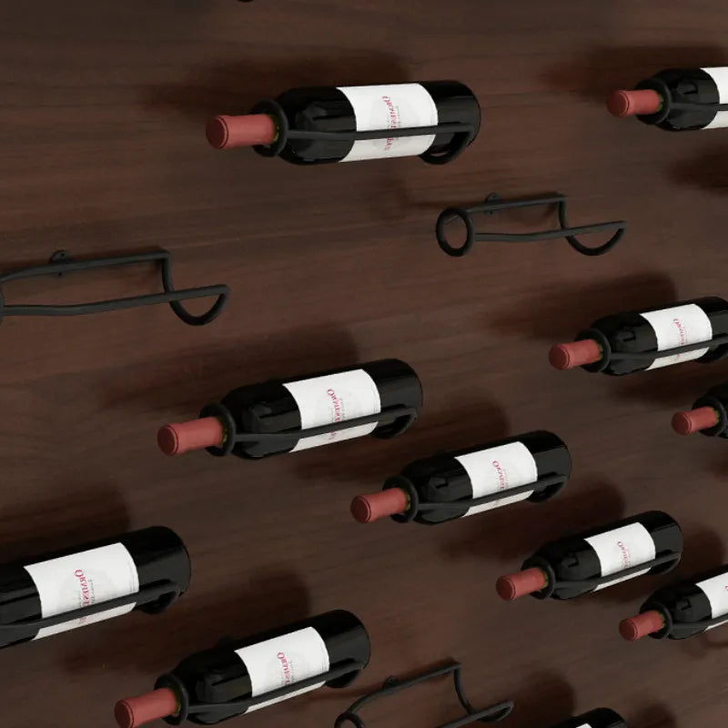 Wandmontierter Weinregalhalter für die Aufbewahrung von Wein, Bier und Champagner