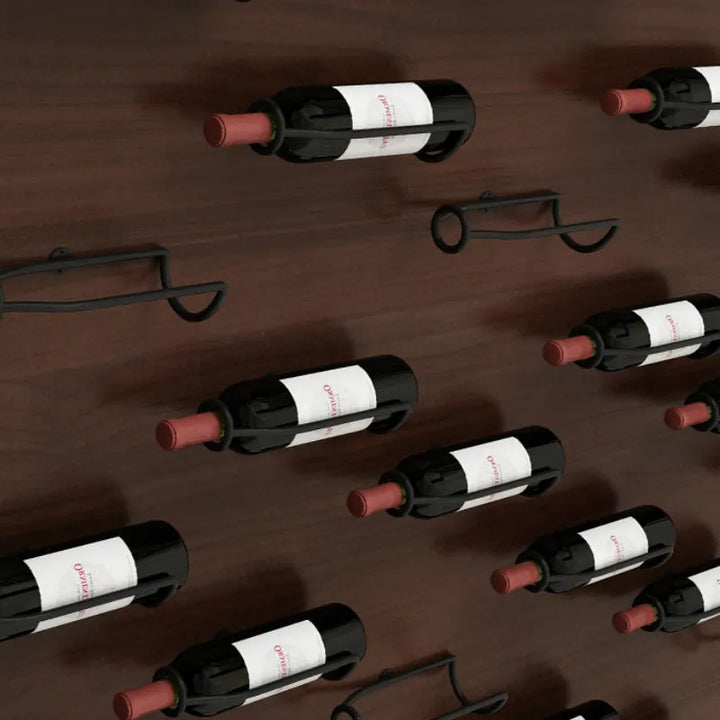Wandmontierter Weinregalhalter für die Aufbewahrung von Wein, Bier und Champagner