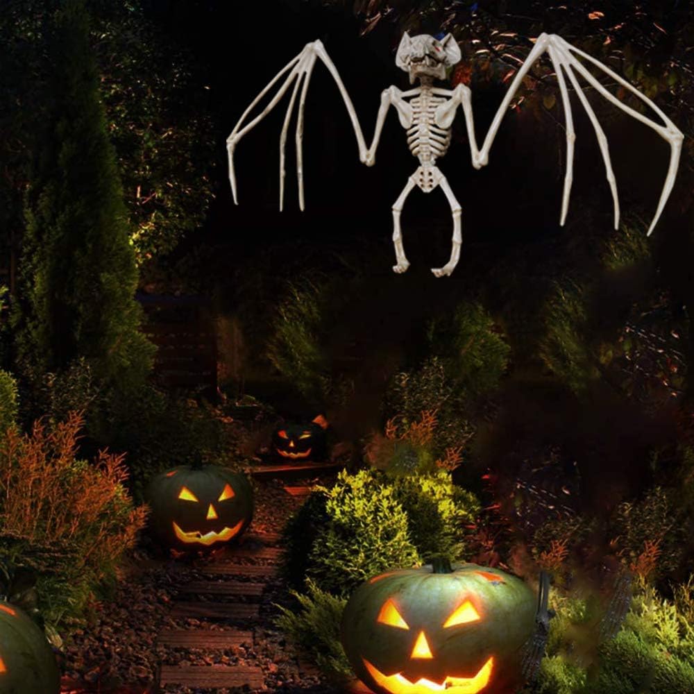 Skanto | SpookySkeleton – Gothic Veggkunst Hengesmykke for Halloween