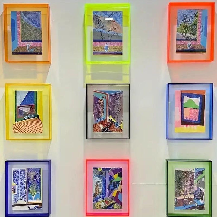 Skanto | AuraFrame - Transparent Neon Light Photo Frame