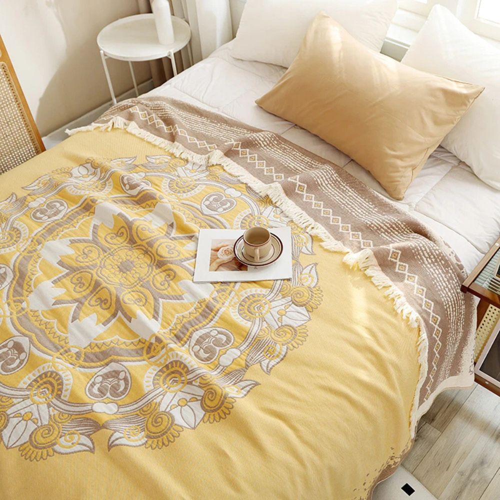 Skanto | Wander Bomull Boho Mandala Teppe