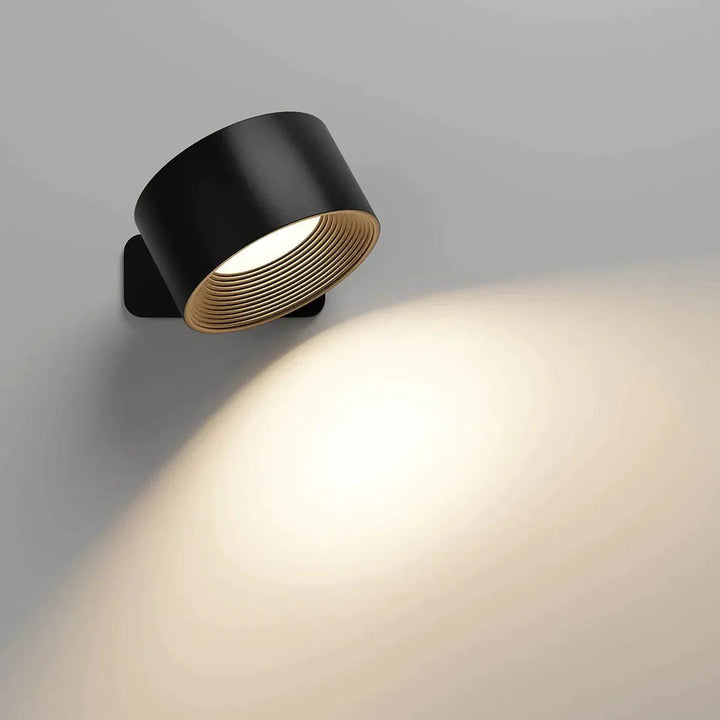 Trådløs Vegglampe – 360° Justerbar og Oppladbar LED-belysning (USB)