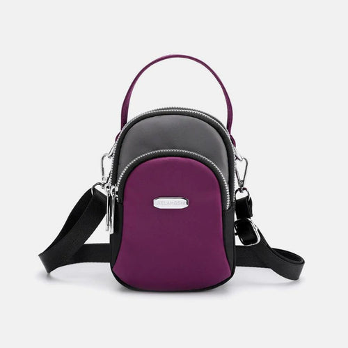 Vanntett liten skulderveske laget av nylon | Skanto