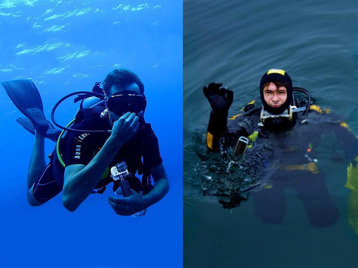 Skanto | Vanntett flytende håndgrep for GoPro-kamera Hero 7 Session Hero 6 5 4 3+ 2 vannsport actionkameraer tilbehør