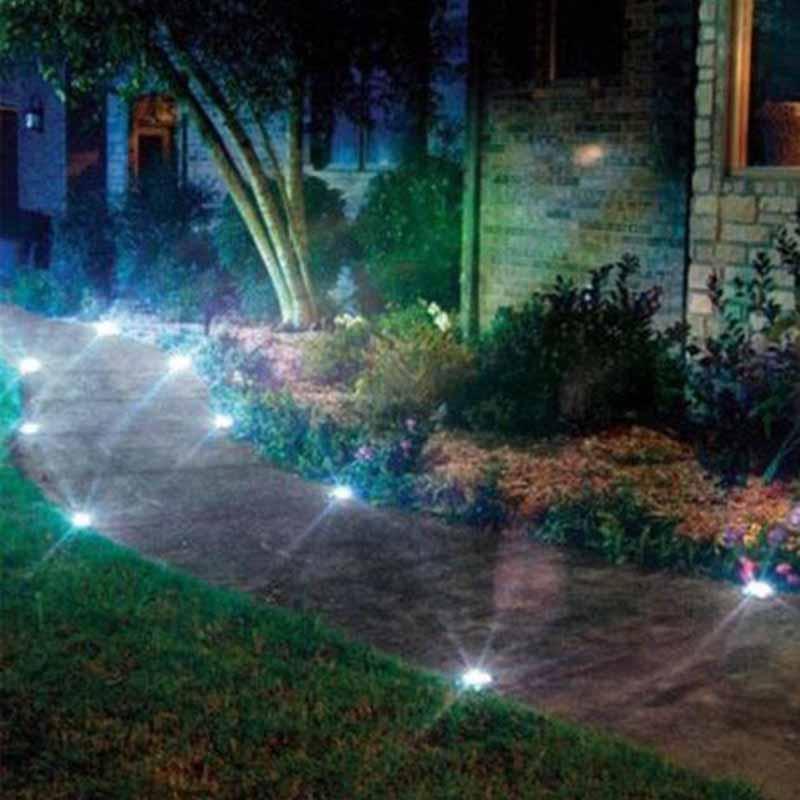 Skanto | Solar Garden Disk Light - La hagen din være vakker