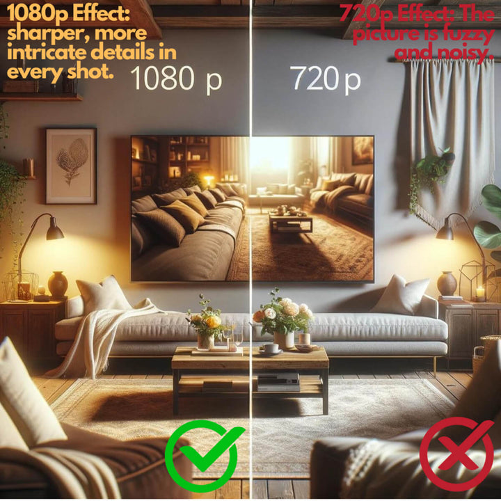 Skanto | Vanntett HD Mini Kamera Med Nattmodus og Vidvinkelobjektiv IP WiFi 1080P HD 160° Vidvinkel