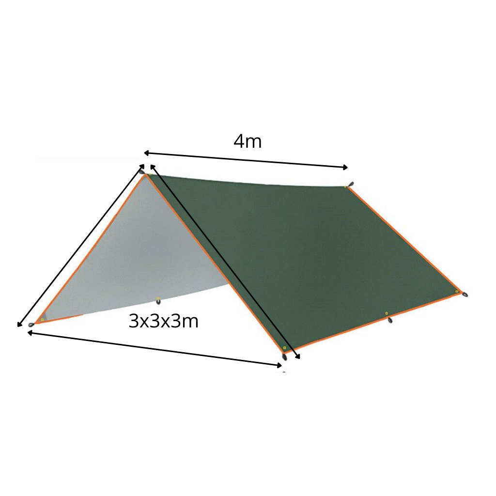Waterproof Camping Tarp Set