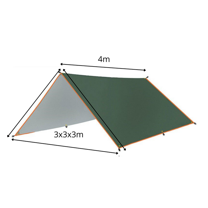 Waterproof Camping Tarp Set