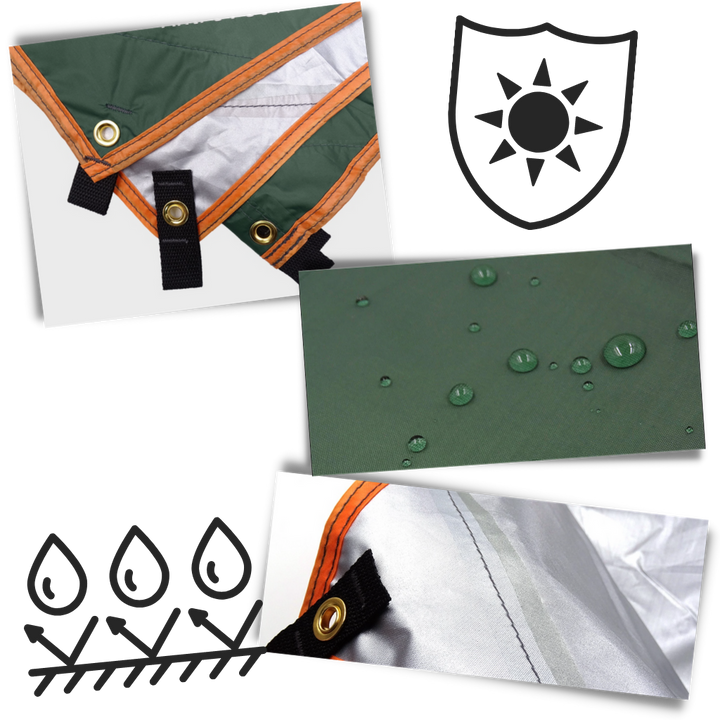 Waterproof Camping Tarp Set